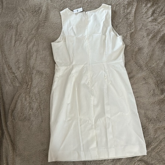 Ivory Midi dress size 16. Brand is J. Crew. - Picture 2 of 4